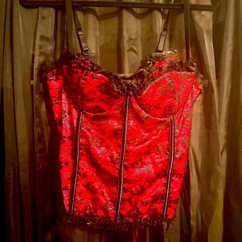 Black & Red corset